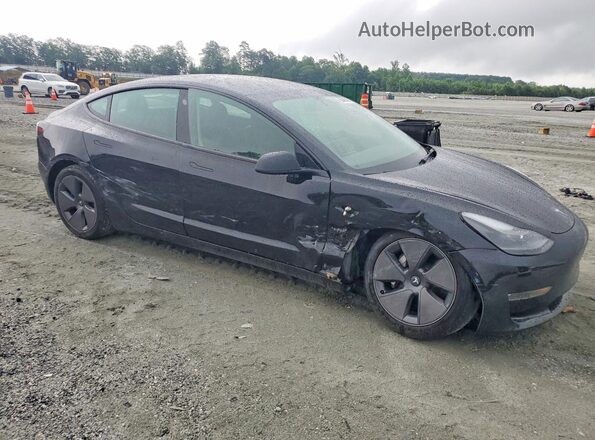 5YJ3E1EB0PF632233 2023 TESLA MODEL Black Առջևի աջ