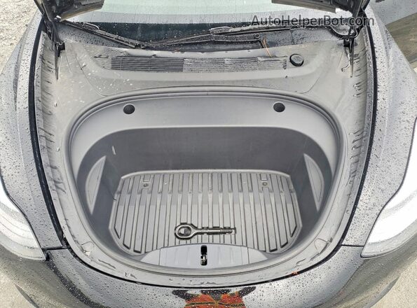 5YJ3E1EB0PF632233 2023 TESLA MODEL Black Սալոնի հետևի տեսք