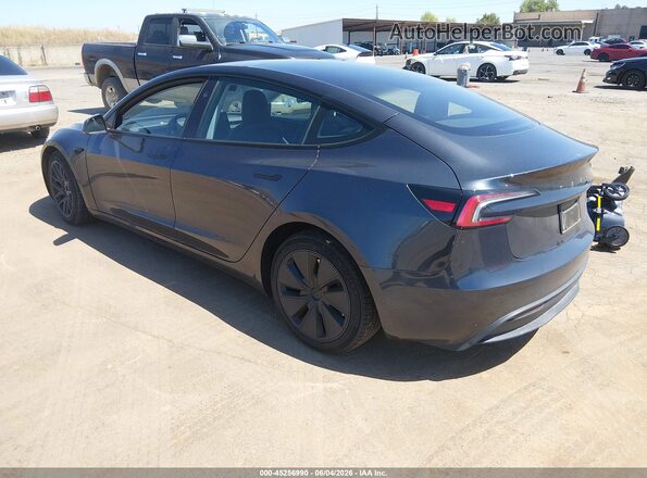 5YJ3E1EB0RF753928 2024 TESLA MODEL 3 Серый Задняя левая четверть