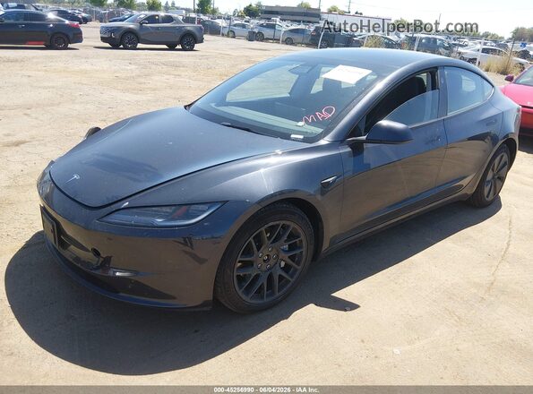 5YJ3E1EB0RF753928 2024 TESLA MODEL 3 Серый Передняя левая четверть