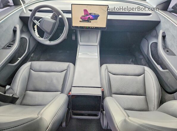 5YJ3E1EB0RF769594 2024 TESLA MODEL Black Vista del salpicadero