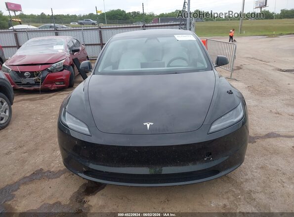 5YJ3E1EB0SF935506 2025 TESLA MODEL 3 Black Սարքավորումների վահանակի տեսք