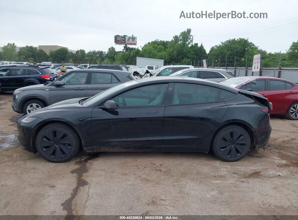 5YJ3E1EB0SF935506 2025 TESLA MODEL 3 Black Սալոնի 360 աստիճան տեսք