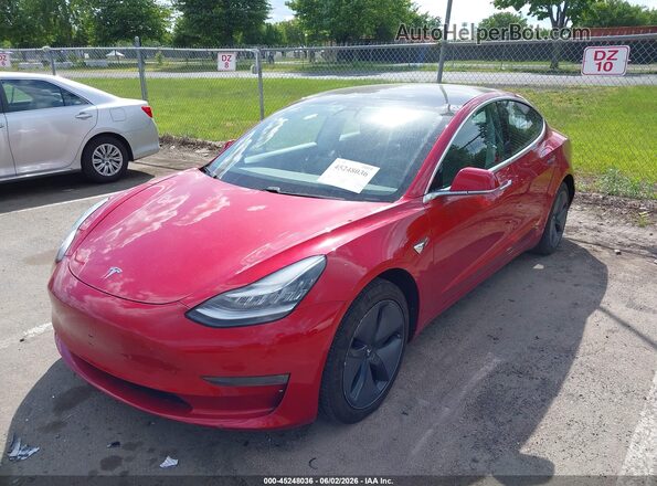 5YJ3E1EB1LF664294 2020 TESLA MODEL 3 Red 