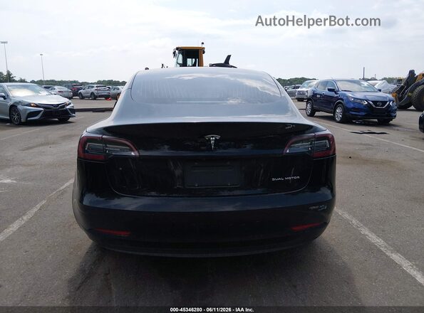 5YJ3E1EB1LF734795 2020 TESLA MODEL 3 Black Widok wnętrza 360 stopni