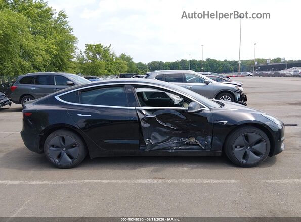 5YJ3E1EB1LF734795 2020 TESLA MODEL 3 Black Widok deski rozdzielczej