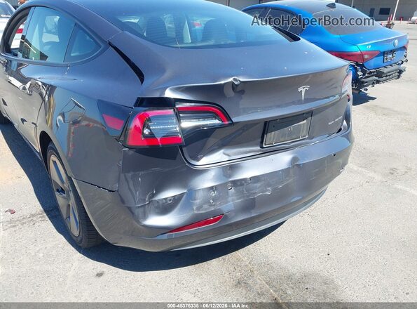 5YJ3E1EB1MF003687 2021 TESLA MODEL 3 Black Widok z przodu