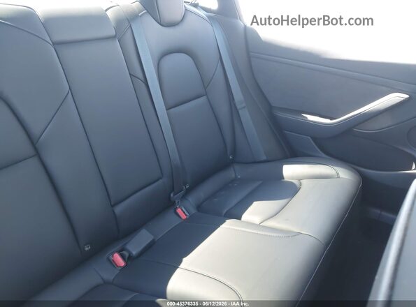 5YJ3E1EB1MF003687 2021 TESLA MODEL 3 Black Widok naklejki z numerem VIN