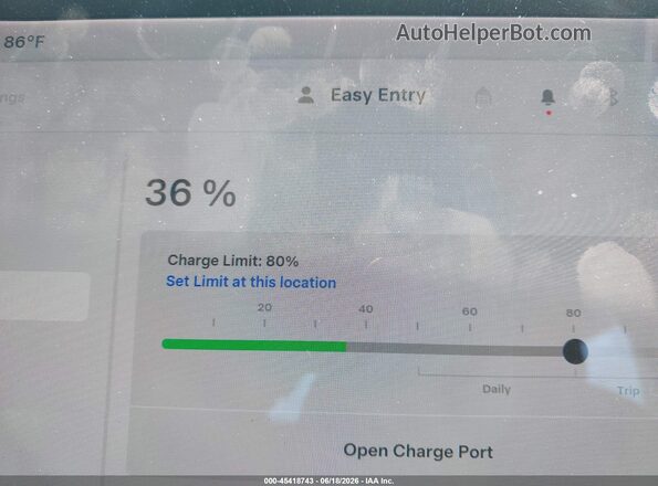 5YJ3E1EB1MF035443 2021 TESLA MODEL 3 Белый 