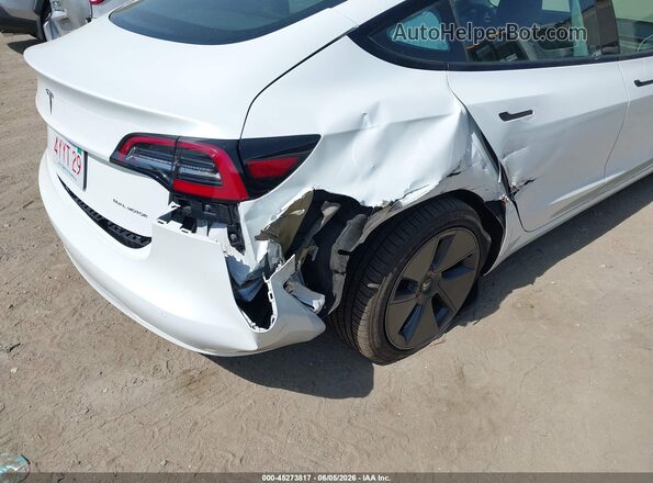 5YJ3E1EB1MF044076 2021 TESLA MODEL 3 White Դիմացի տեսք