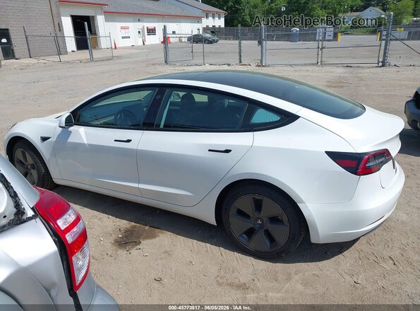 5YJ3E1EB1MF044076 2021 TESLA MODEL 3 White Սալոնի 360 աստիճան տեսք