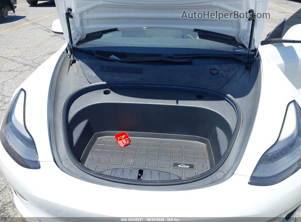 5YJ3E1EB1MF938918 2021 TESLA MODEL 3 White Հետևի տեսք