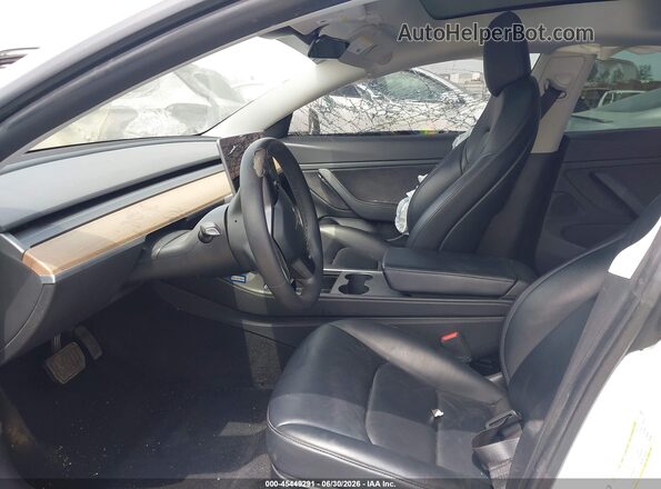 5YJ3E1EB1MF938918 2021 TESLA MODEL 3 White Սալոնի դիմացի տեսք
