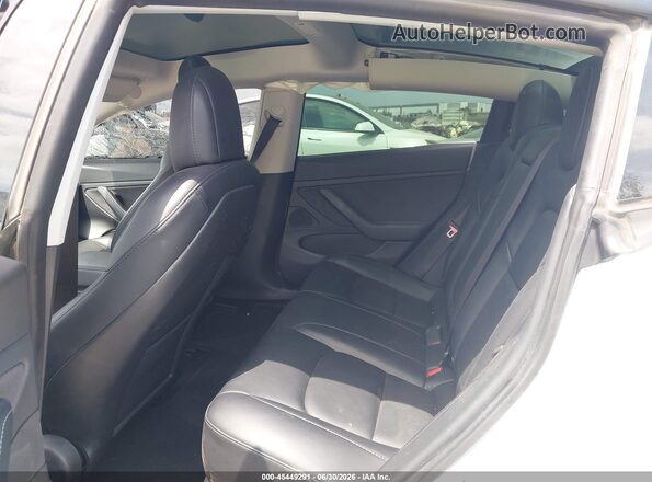5YJ3E1EB1MF938918 2021 TESLA MODEL 3 White VIN կոդի պիտակի տեսք