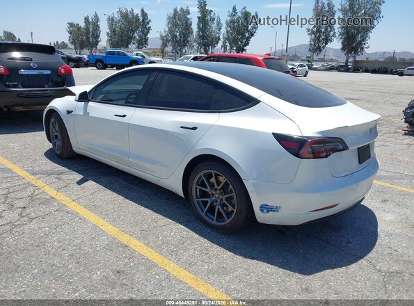 5YJ3E1EB1MF938918 2021 TESLA MODEL 3 White Հետևի ձախ