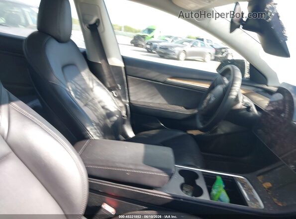 5YJ3E1EB1NF234638 2022 TESLA MODEL 3 Blue Вид салону спереду