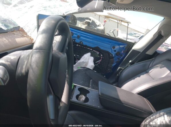 5YJ3E1EB1NF234638 2022 TESLA MODEL 3 Blue Панорамний вид салону 360°