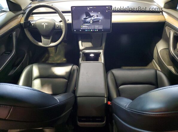 5YJ3E1EB1NF291339 2022 TESLA MODEL Серый 