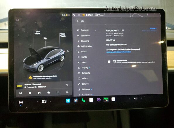5YJ3E1EB1NF291339 2022 TESLA MODEL Серый 