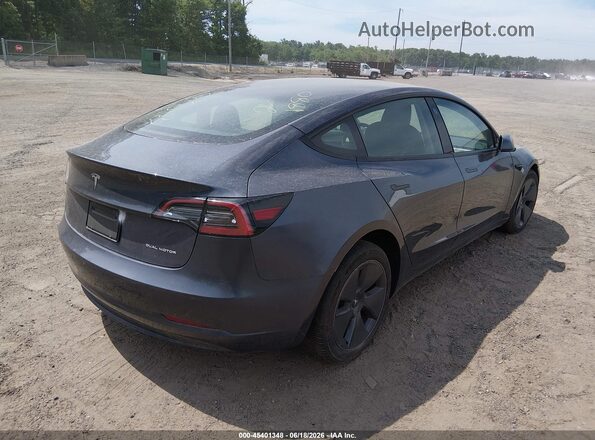 5YJ3E1EB1PF634735 2023 TESLA MODEL 3 Gray Tył prawy