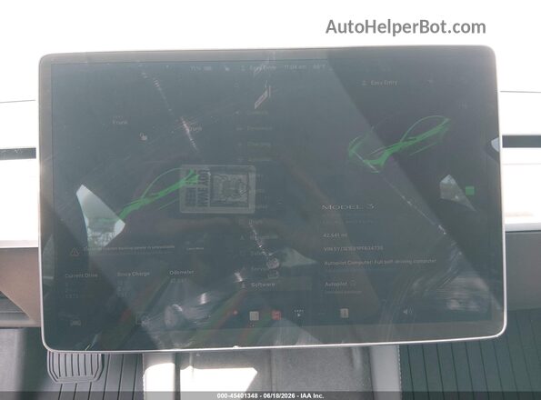 5YJ3E1EB1PF634735 2023 TESLA MODEL 3 Gray 