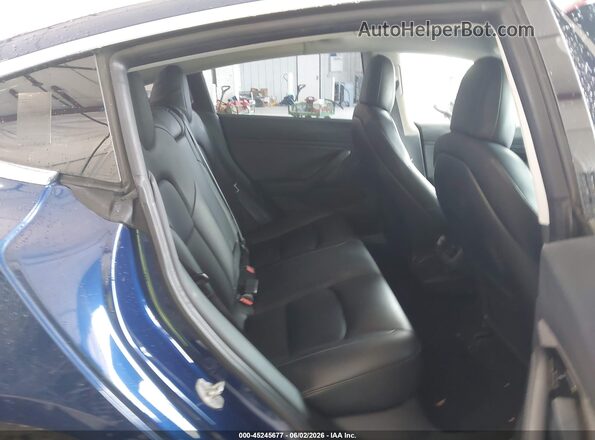5YJ3E1EB2JF148426 2018 TESLA MODEL 3 Blue VIN sticker view
