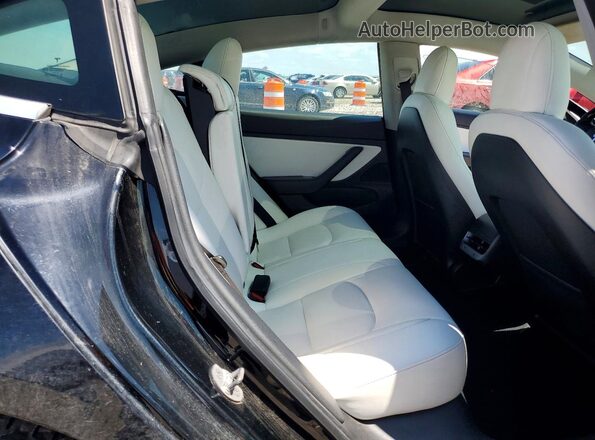 5YJ3E1EB2KF194825 2019 TESLA OTHER Черный Вид задних сидений