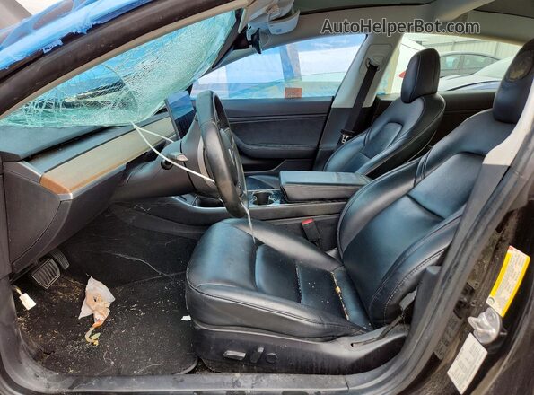 5YJ3E1EB2KF384205 2019 TESLA MODEL Black 