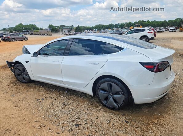5YJ3E1EB2LF665339 2020 TESLA MODEL White Rear left