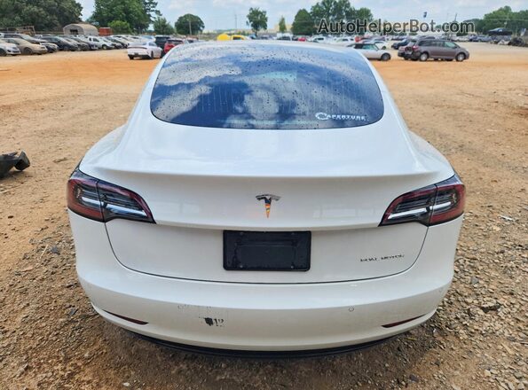 5YJ3E1EB2LF665339 2020 TESLA MODEL White Rear view