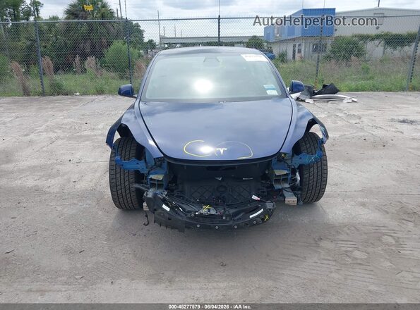 5YJ3E1EB2MF862111 2021 TESLA MODEL 3 Dark Blue წინა ხედი