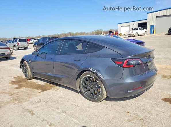 5YJ3E1EB2MF979686 2021 TESLA MODEL Black Հետևի ձախ