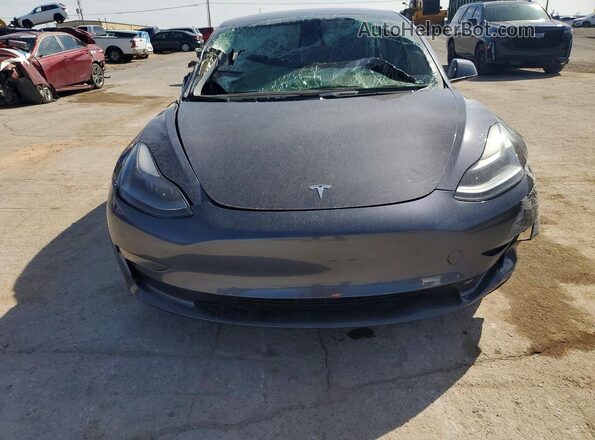 5YJ3E1EB2MF979686 2021 TESLA MODEL Black Դիմացի տեսք