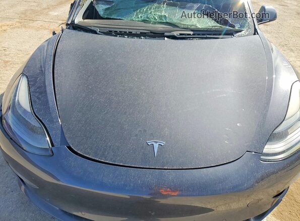5YJ3E1EB2MF979686 2021 TESLA MODEL Black Սալոնի հետևի տեսք