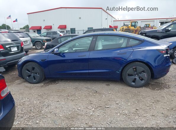 5YJ3E1EB2NF261623 2022 TESLA MODEL 3 Синий 