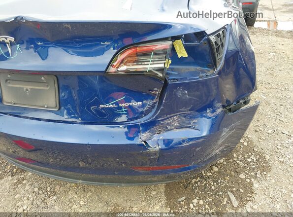 5YJ3E1EB2NF261623 2022 TESLA MODEL 3 Синий 
