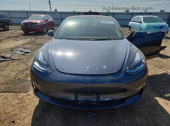 5YJ3E1EB2PF392991 2023 TESLA MODEL Серый Вид спереди