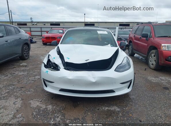 5YJ3E1EB2PF609911 2023 TESLA MODEL 3 White წინა პანელის ხედი