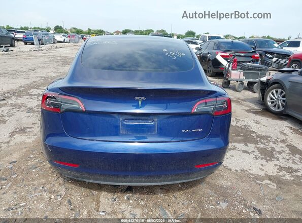 5YJ3E1EB2PF635926 2023 TESLA MODEL 3 Blue სალონის 360-გრადუსიანი ხედი