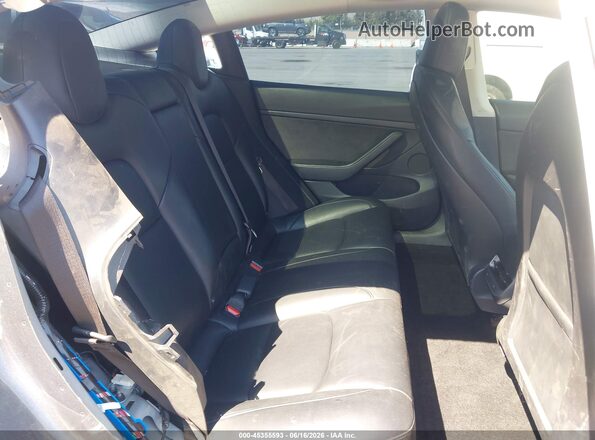 5YJ3E1EB2PF689064 2023 TESLA MODEL 3 Gray VIN კოდის სტიკერის ხედი