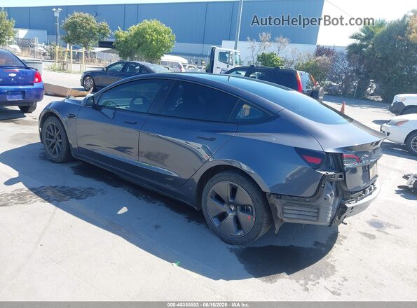 5YJ3E1EB2PF689064 2023 TESLA MODEL 3 Gray უკანა მარცხენა