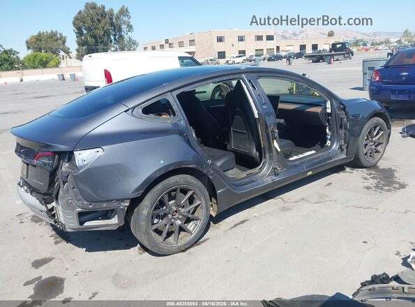 5YJ3E1EB2PF689064 2023 TESLA MODEL 3 Gray უკანა მარჯვენა