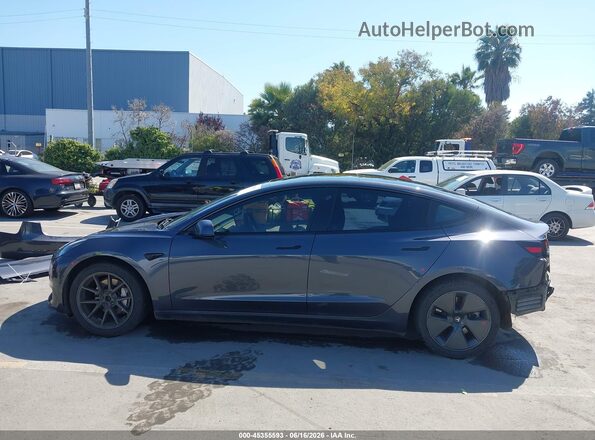 5YJ3E1EB2PF689064 2023 TESLA MODEL 3 Gray 