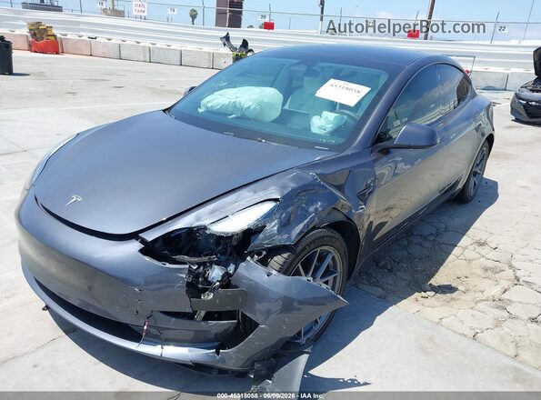 5YJ3E1EB2PF712276 2023 TESLA MODEL 3 Gray Դիմացի տեսք