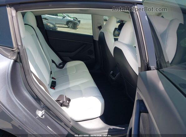 5YJ3E1EB2PF712276 2023 TESLA MODEL 3 Gray VIN կոդի պիտակի տեսք