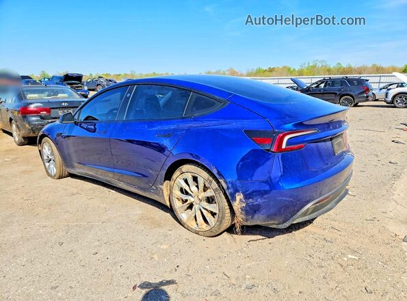 5YJ3E1EB2SF926838 2025 TESLA MODEL Blue 