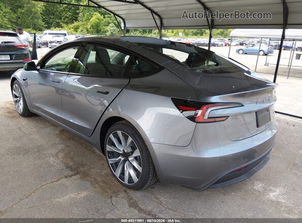 5YJ3E1EB2TF176648 2026 TESLA MODEL 3 Серый Задняя левая четверть