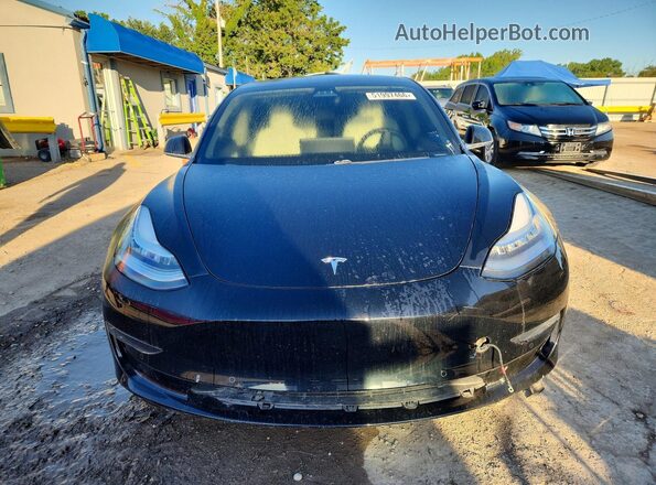 5YJ3E1EB3KF213950 2019 TESLA MODEL Black Vista frontal