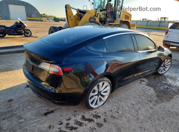 5YJ3E1EB3KF213950 2019 TESLA MODEL Black Trasero derecho