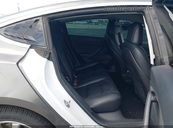 5YJ3E1EB3KF448249 2019 TESLA MODEL 3 Gray VIN կոդի պիտակի տեսք